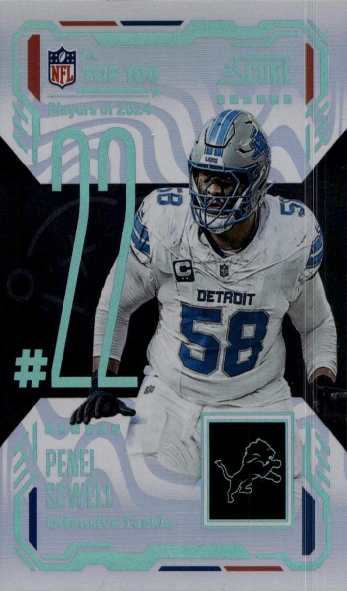 2025 Panini Score Football Penei Sewell #22