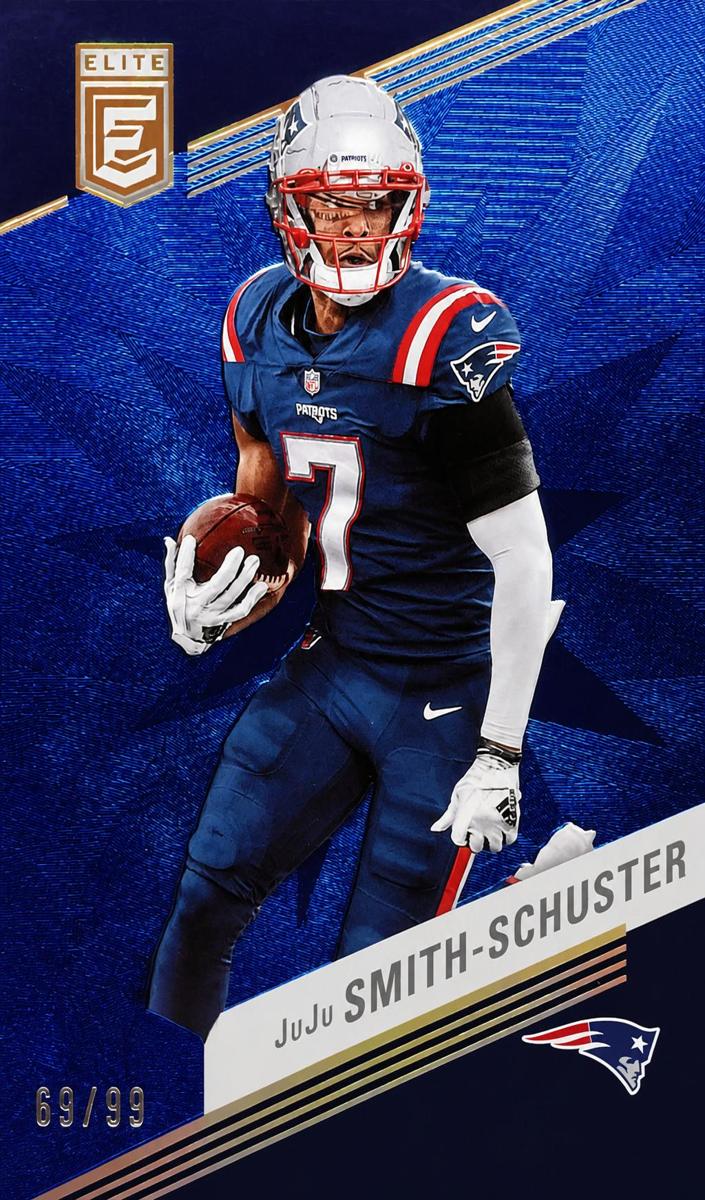 2023 Donruss Elite Football Blue JuJu Smith-Schuster #59