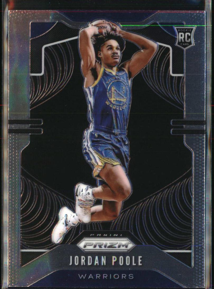 2019 Panini Prizm Basketball Jordan Poole #272 PSA 9