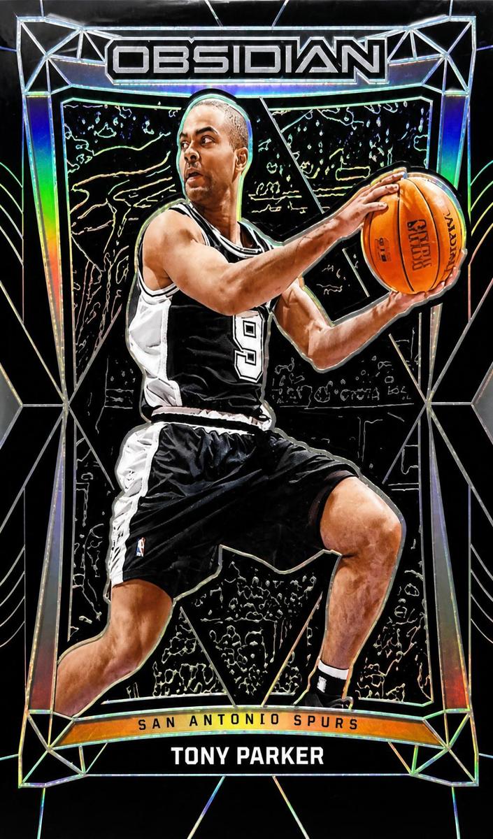 2023 Panini Obsidian Basketball Tony Parker #109 SGC 9.5
