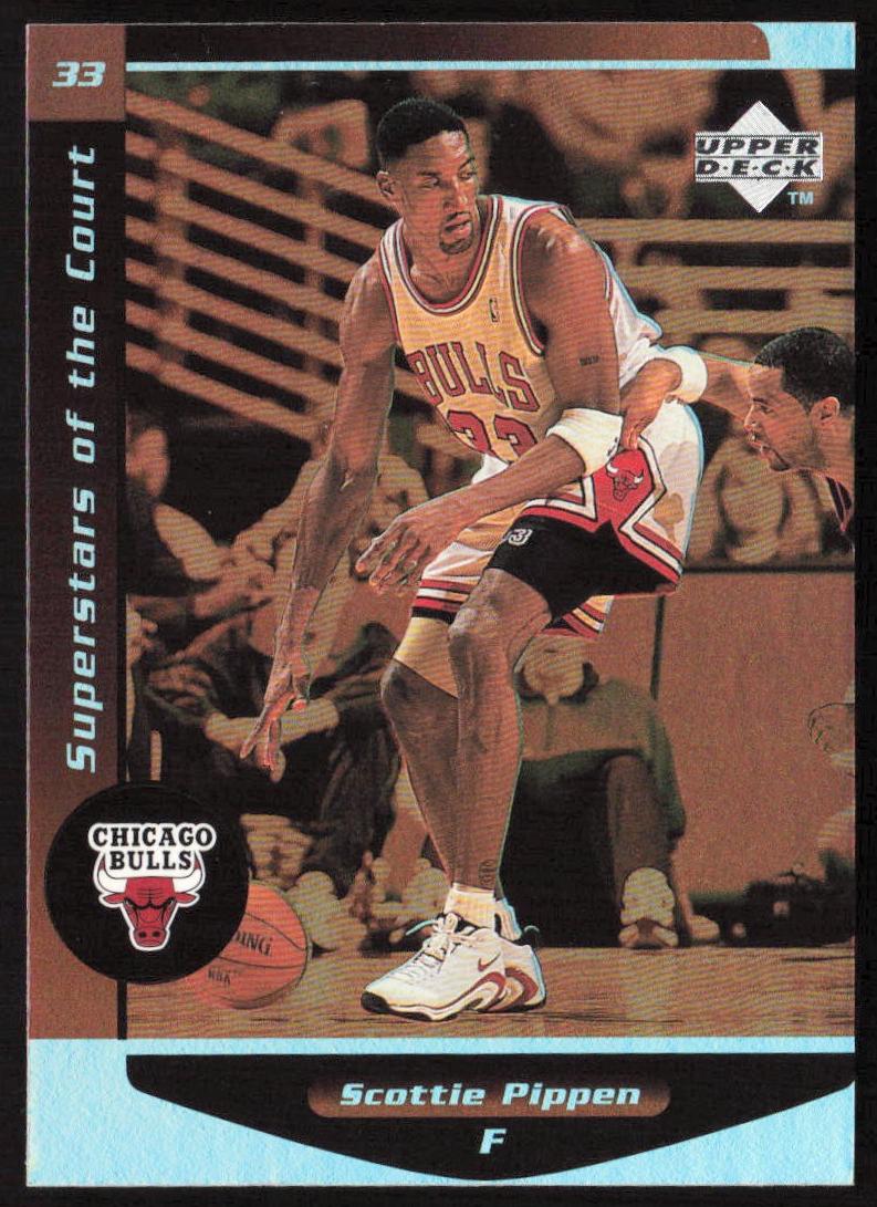 1998 Upper Deck Ovation Basketball Scottie Pippen #C14