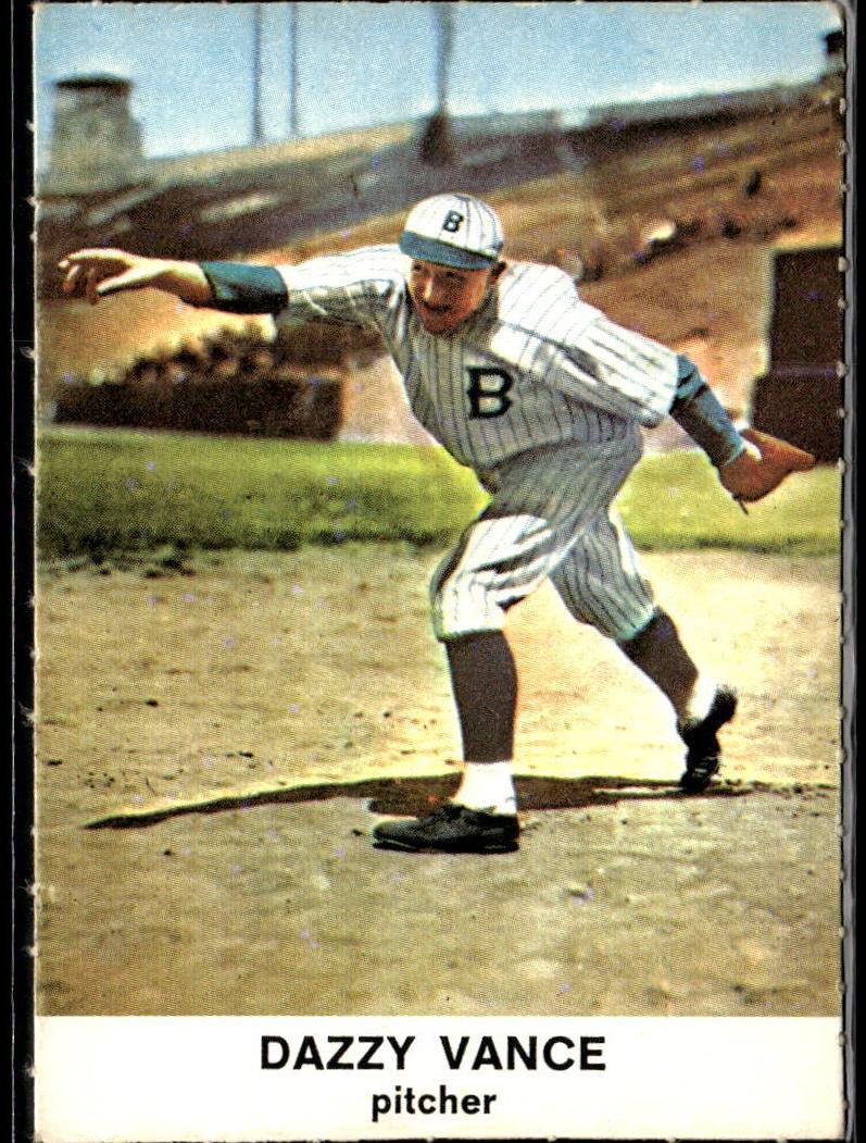 1961 Golden Press Hall of Fame Baseball Dazzy Vance #26 PSA 9