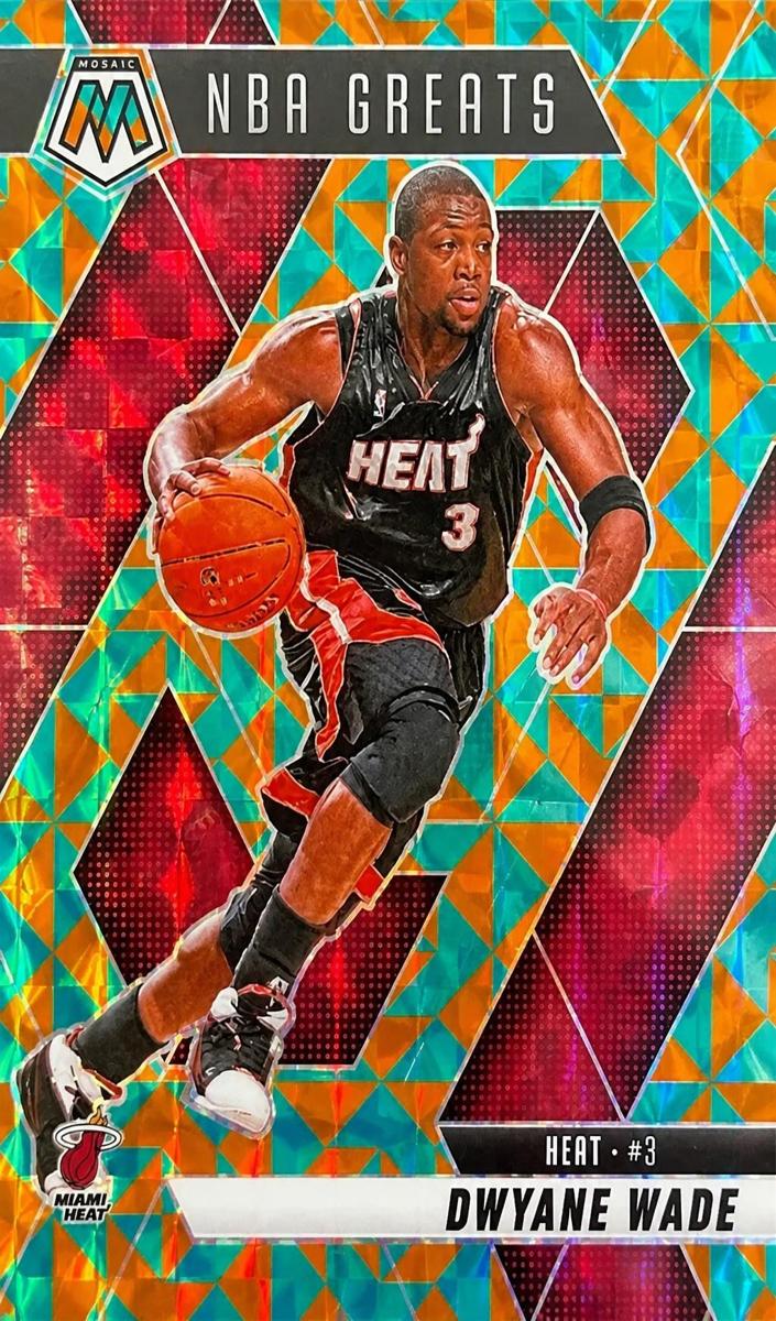 2024 Panini Mosaic Basketball Tessellation Dwyane Wade #300