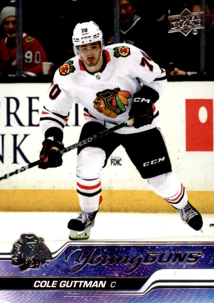 2023 Upper Deck Hockey Cole Guttman #216