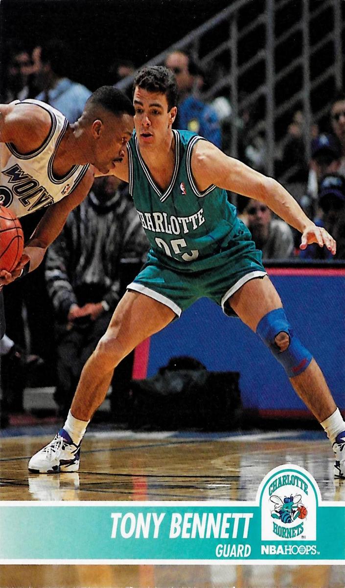 1994 Hoops Basketball Tony Bennett #15