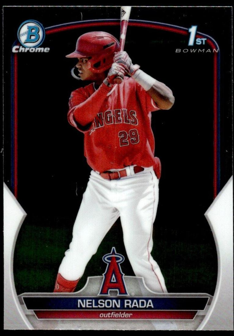 2023 Bowman Chrome Prospects Baseball Nelson Rada #BCP-132