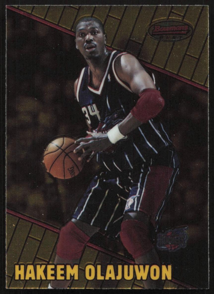 1999 Bowman's Best Basketball Hakeem Olajuwon #40 PSA 10