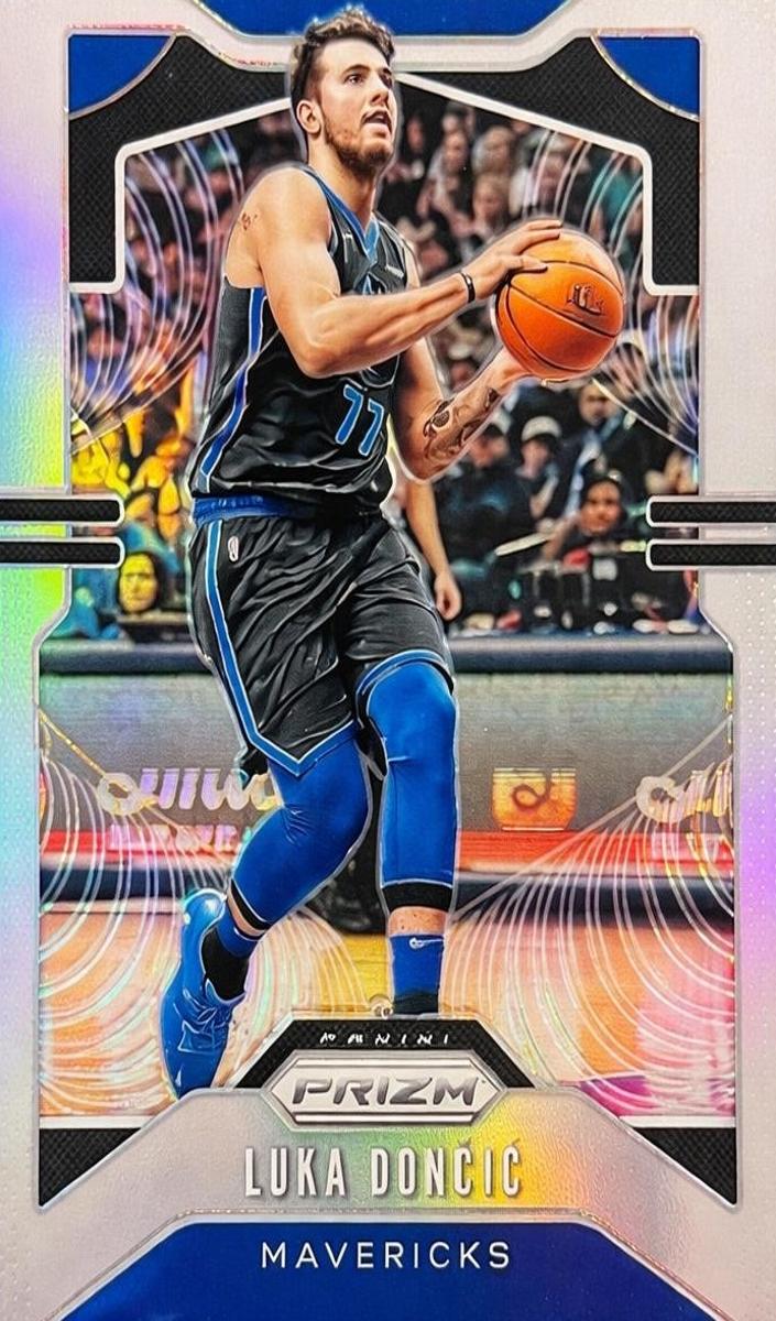 2019 Panini Prizm Basketball Silver Prizm Luka Doncic #75 PSA 10