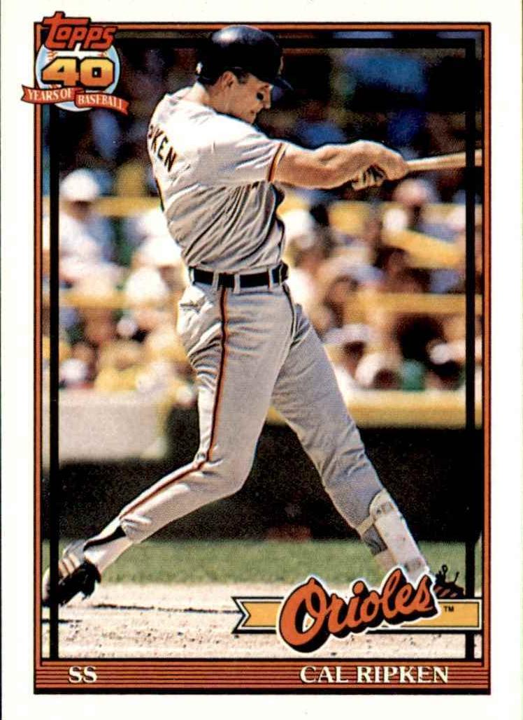 1991 Topps Baseball Cal Ripken Jr. #150 PSA 10