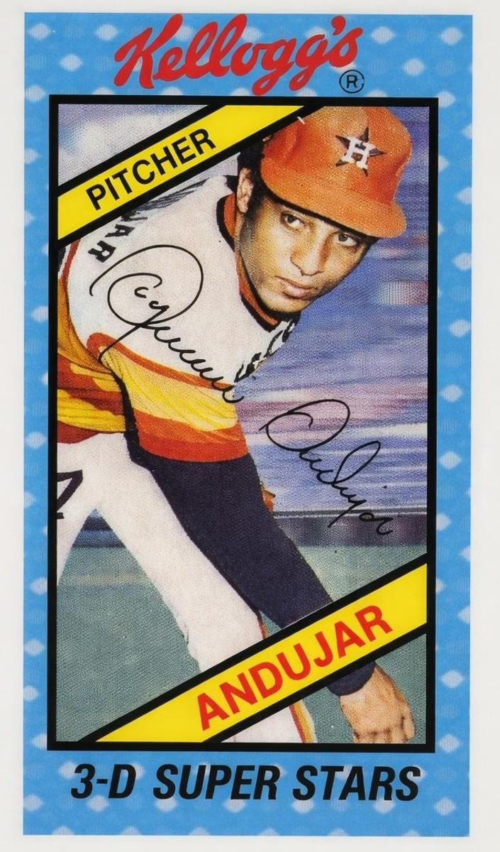 1980 Kellogg's 3-D Superstars Baseball Joaquin Andujar #55 PSA 10