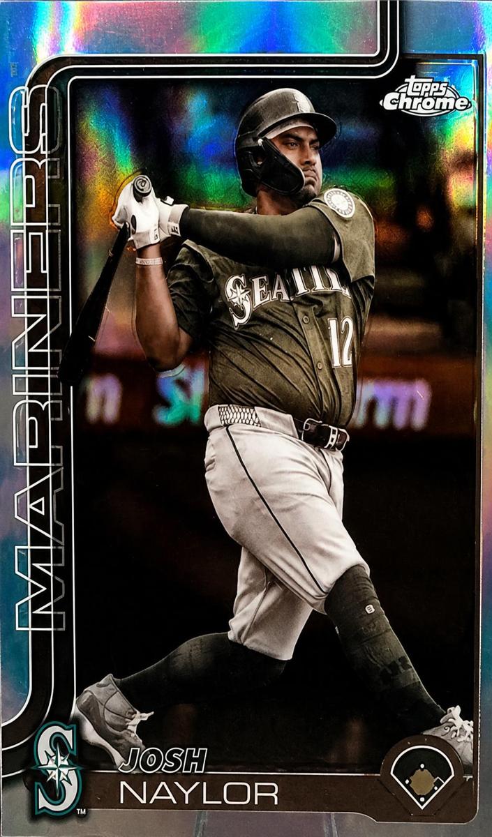 2025 Topps Chrome Update Baseball Sepia Refractor Josh Naylor #USC62