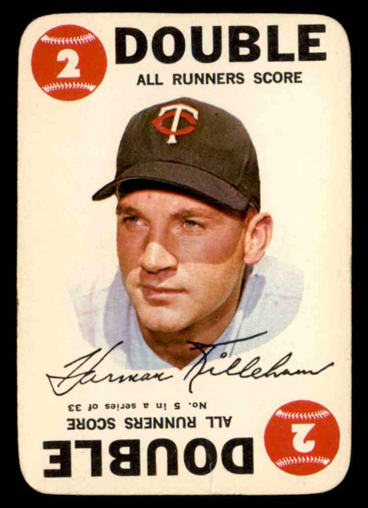 1968 Topps Game Baseball Harmon Killebrew #5 PSA 6