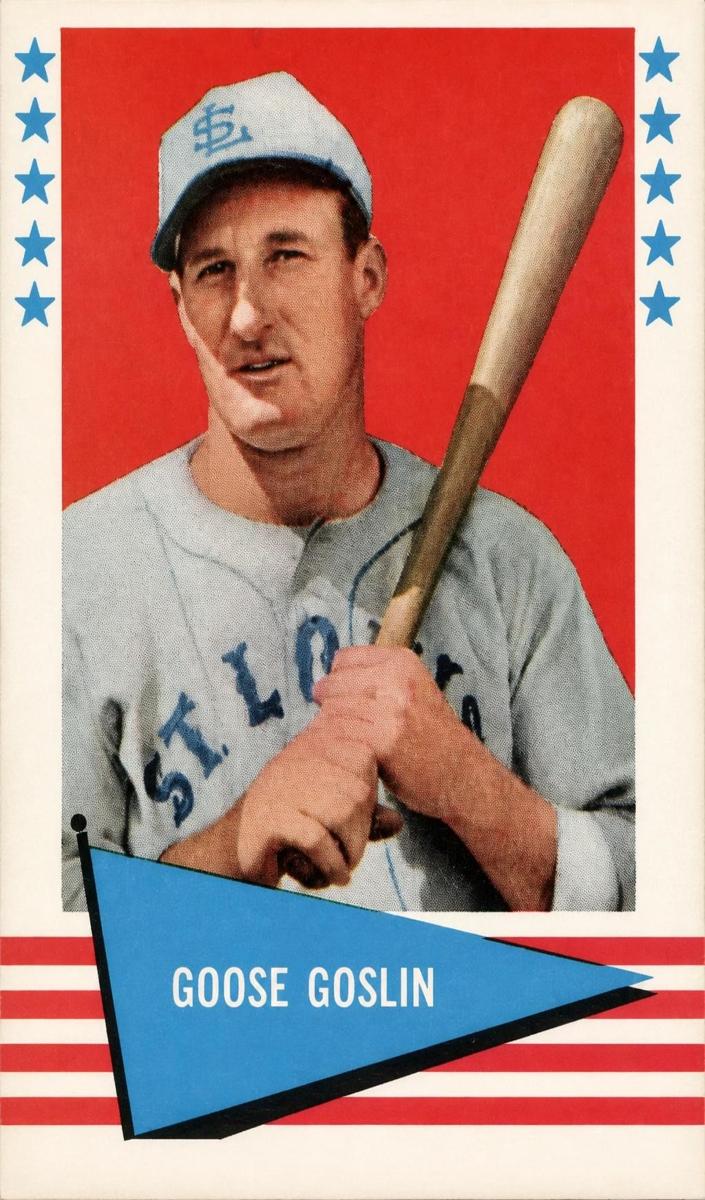 1961 Fleer Baseball Greats F418-3 Goose Goslin #35