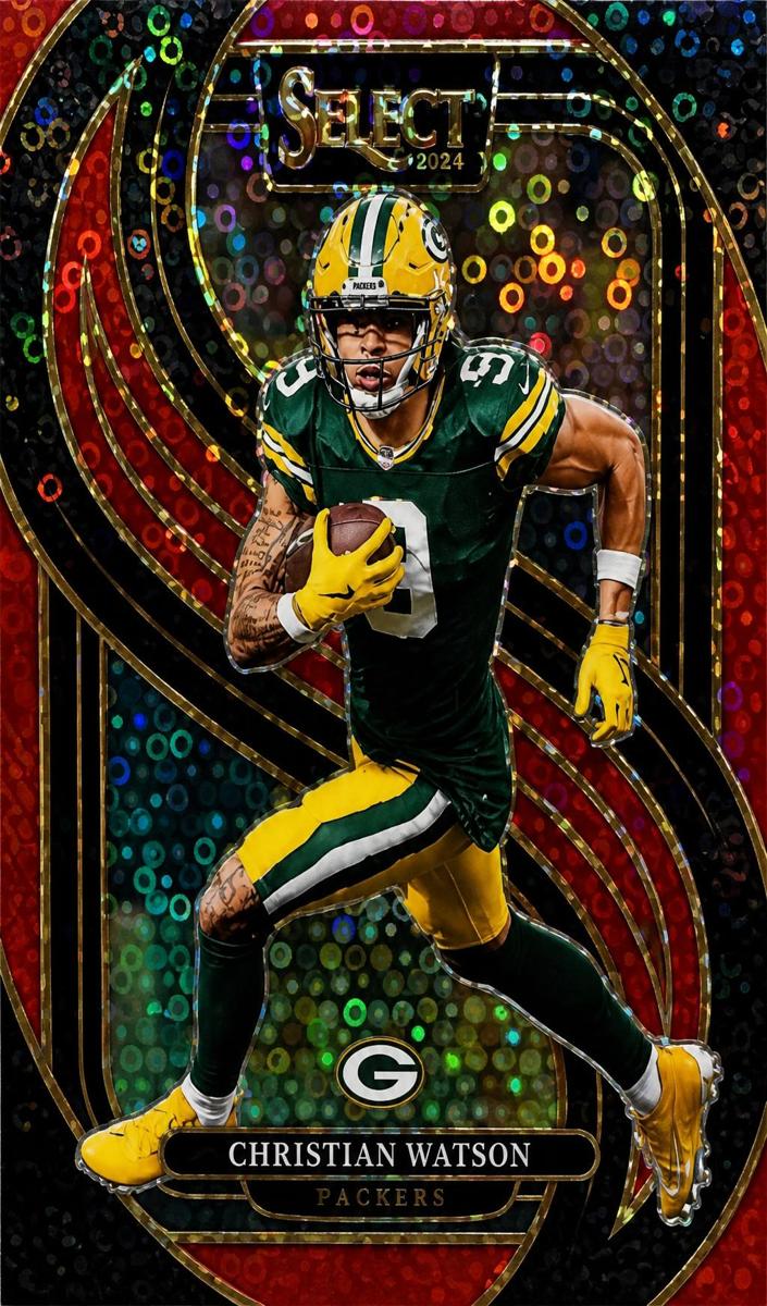 2024 Panini Select Football Red Disco Christian Watson #138