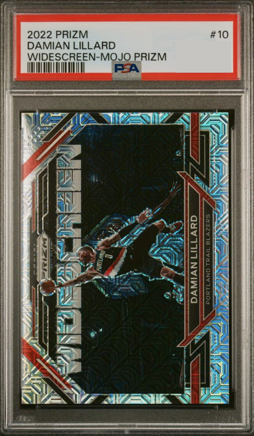 2022 Panini Prizm Basketball Mojo Damian Lillard #10