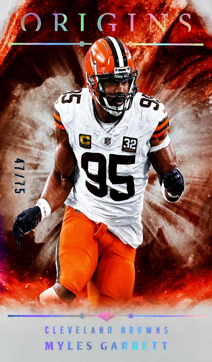 2024 Panini Origins Football Silver Myles Garrett #81