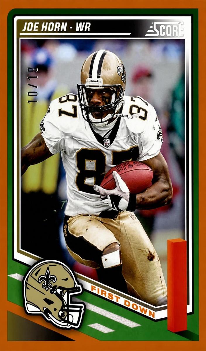 2025 Panini Score Football First Down Joe Horn #18