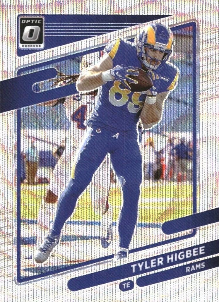 2021 Donruss Optic Football Tyler Higbee #184