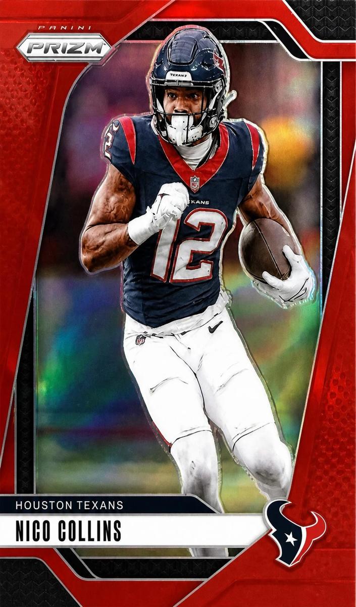 2024 Panini Prizm Football Red Nico Collins #113