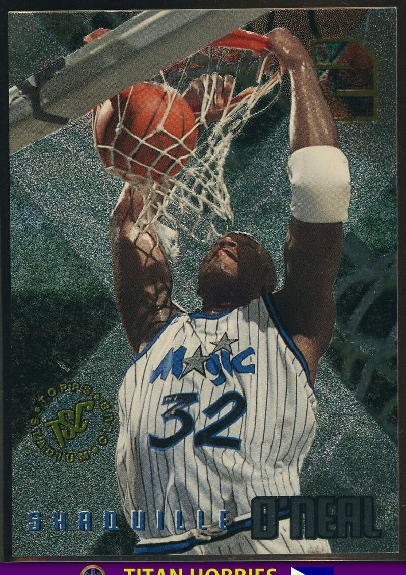 1995 Topps Stadium Club Basketball Shaquille O'Neal #X2