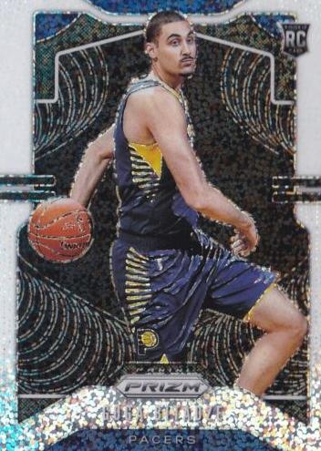 2019 Panini Prizm Basketball White Sparkle Goga Bitadze #264 PSA 9