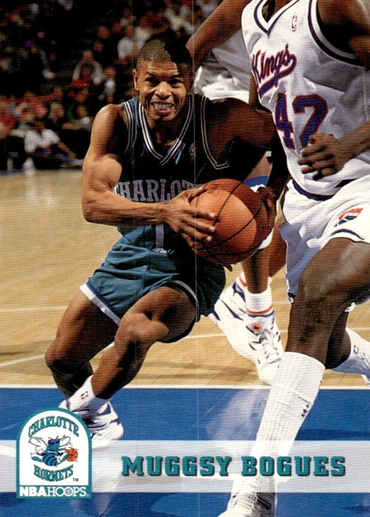 1993 Hoops Basketball Muggsy Bogues #18 PSA 9
