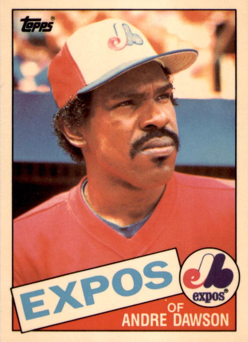 1985 Topps Tiffany Baseball Andre Dawson #420