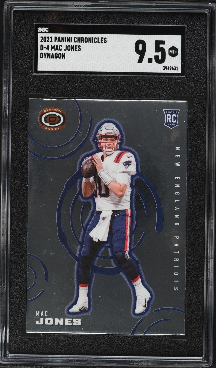 2021 Panini Chronicles Football Mac Jones #D-4 SGC 10