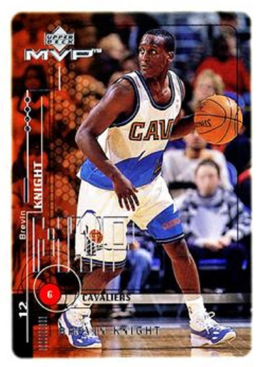 1999 Upper Deck MVP Basketball Silver Script Brevin Knight #27