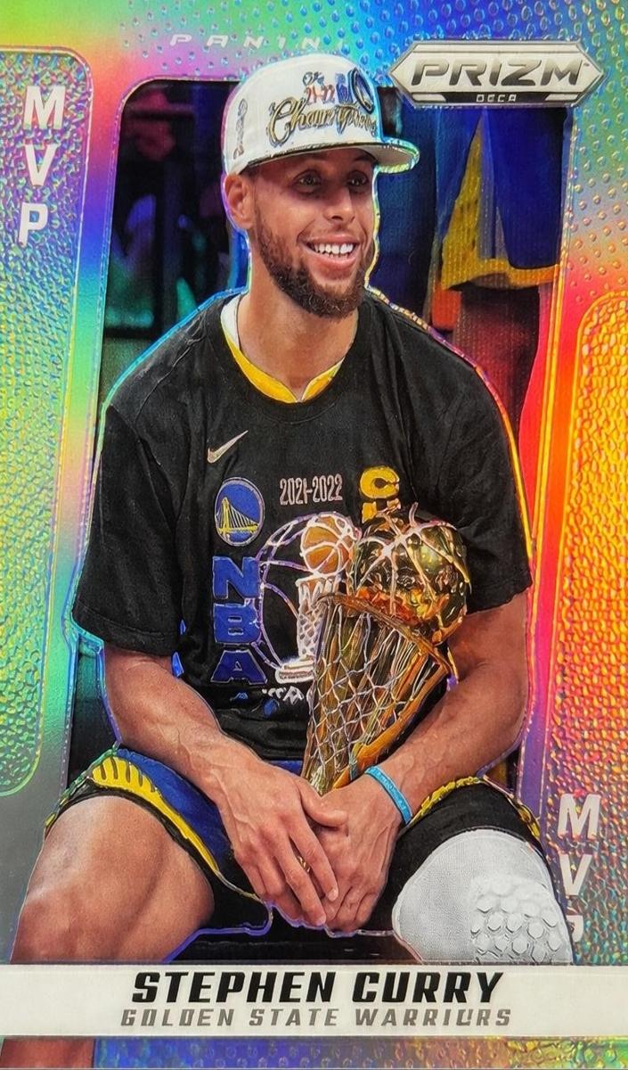 2024 Panini Prizm Deca Basketball Silver Stephen Curry #287 PSA 9