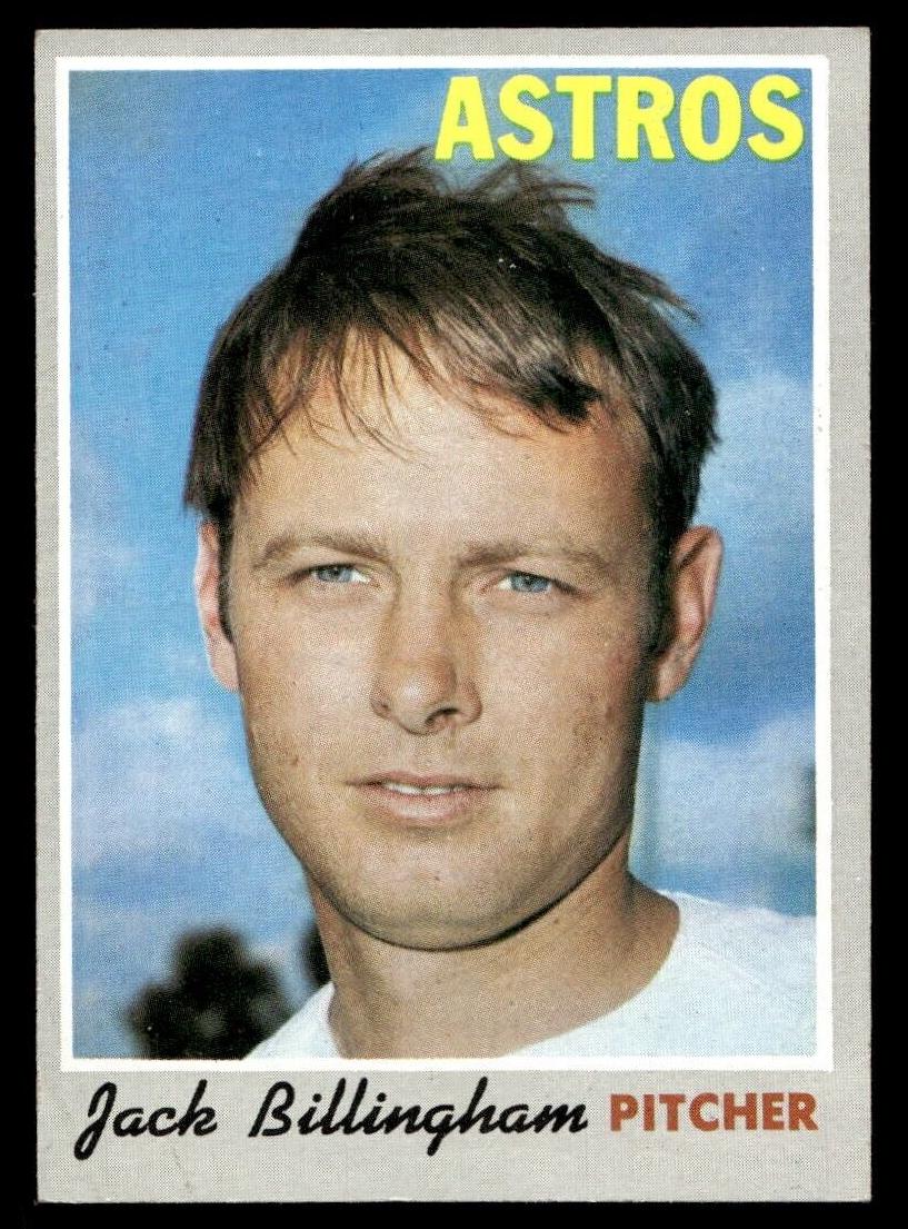1970 Topps Baseball Jack Billingham #701