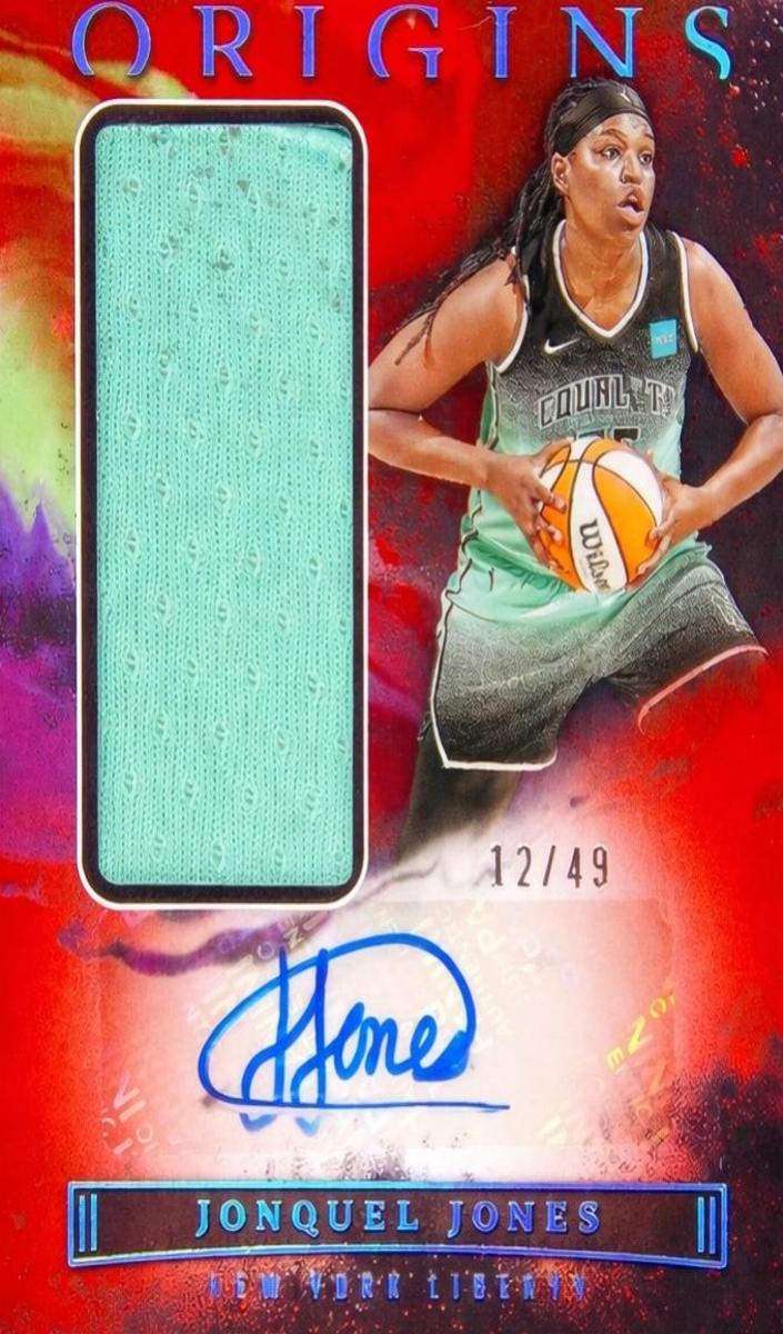 2023 Panini Origins WNBA Basketball Red Jonquel Jones #JA-JQJ