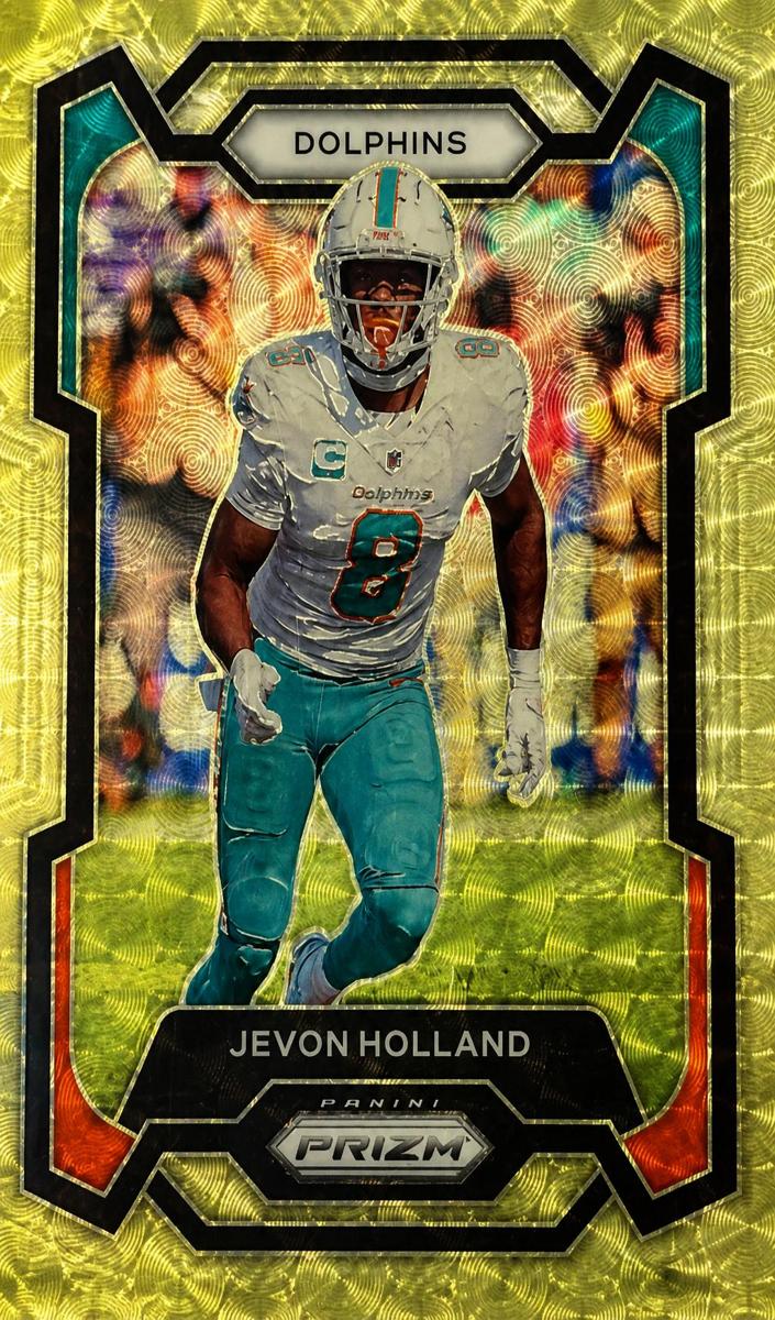 2023 Panini Prizm Football Gold Vinyl Jevon Holland #188