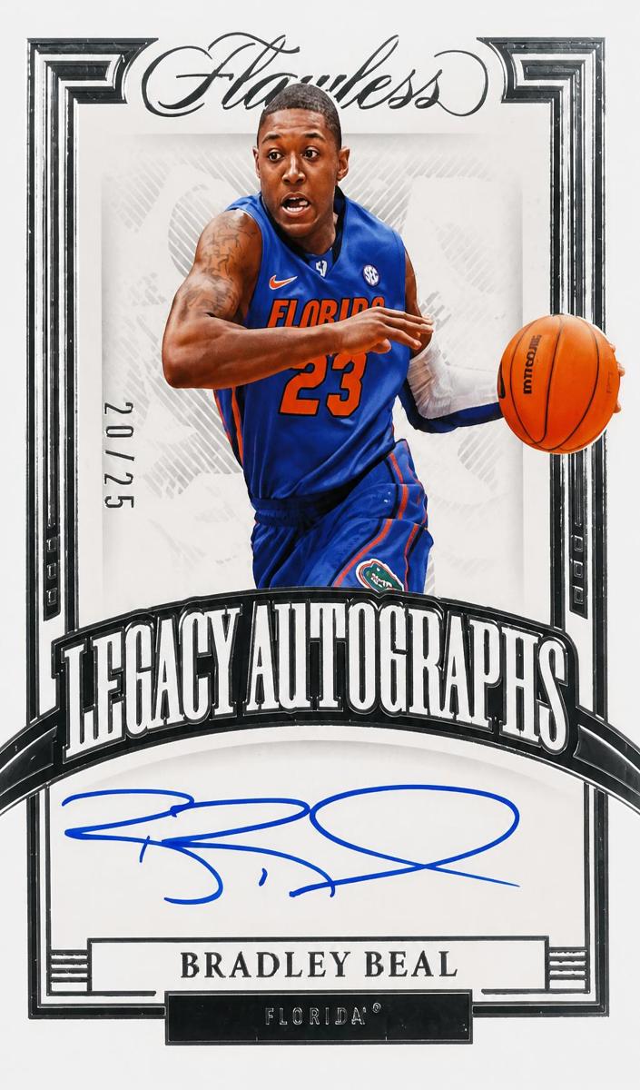 2022 Panini Flawless Collegiate Basketball Bradley Beal #LA-BBE