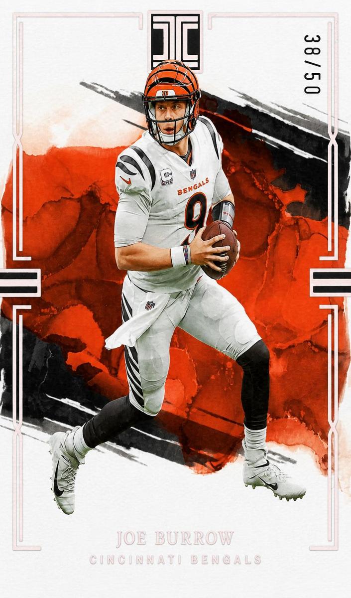 2023 Panini Impeccable Football Silver Joe Burrow #15