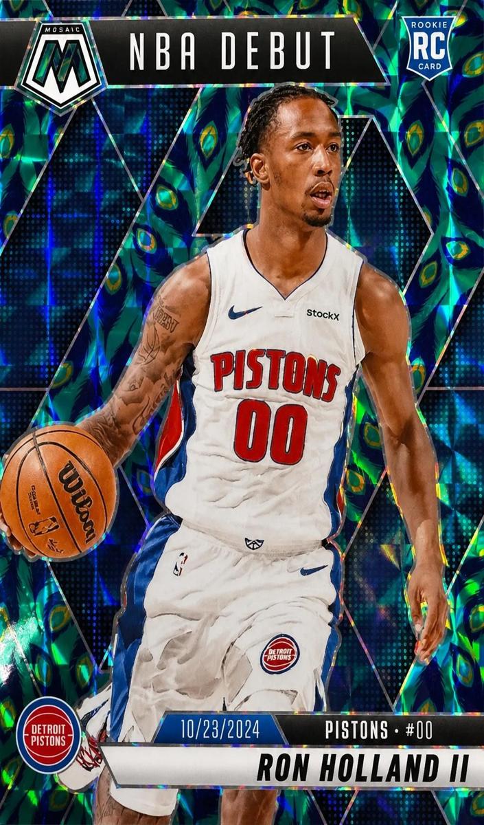 2024 Panini Mosaic Basketball Choice Peacock Ron Holland II #258