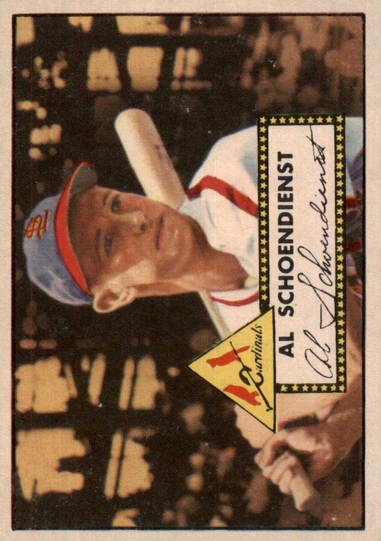 1952 Topps Baseball Al Schoendienst #91 PSA 5
