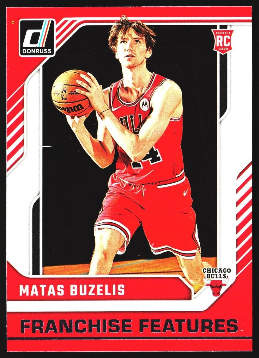 2024 Panini Donruss Basketball Matas Buzelis #4 PSA 9