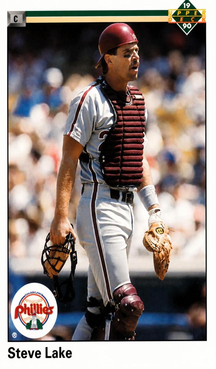 1990 Upper Deck Baseball Steve Lake #491