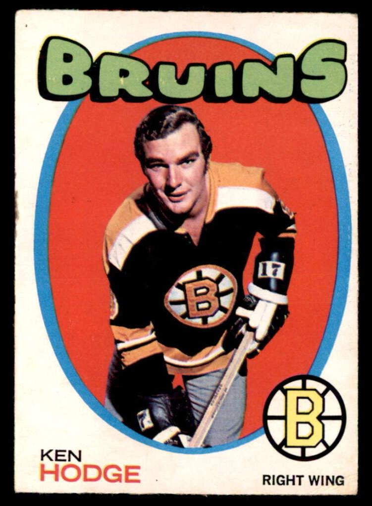 1971 O-Pee-Chee Hockey Ken Hodge #115 PSA 9