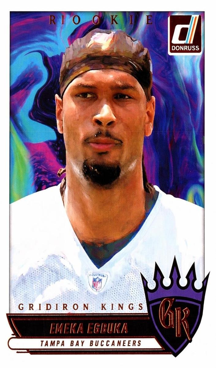 2025 Panini Donruss Football Emeka Egbuka #RGK-EEA PSA 9