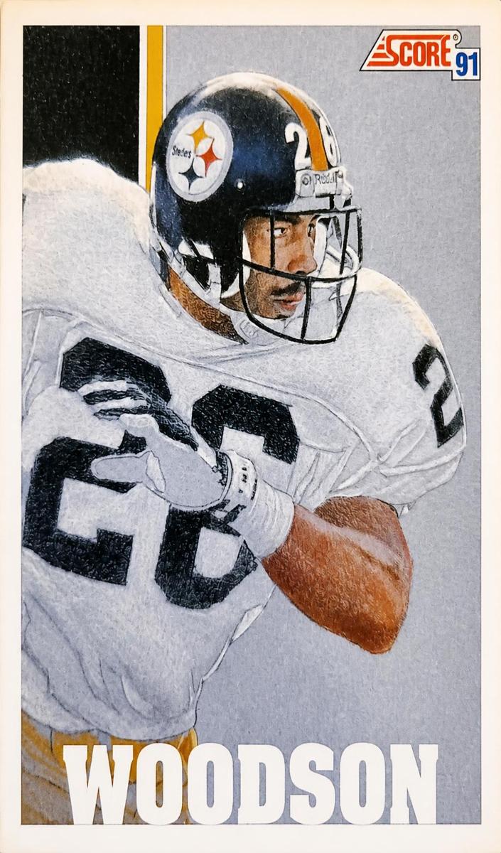 1991 Score Football Rod Woodson #646