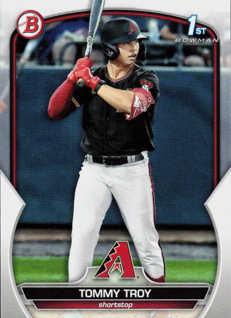 2023 Bowman Draft Baseball Tommy Troy #BD-103 PSA 10