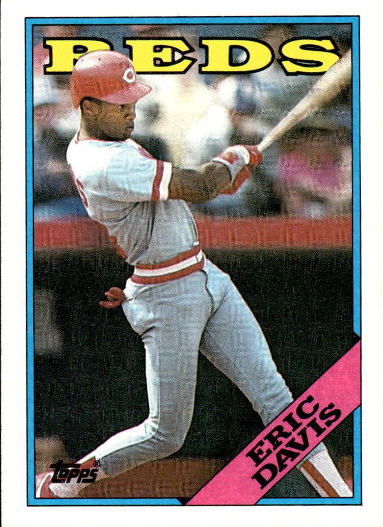 1988 Topps Baseball Eric Davis #150