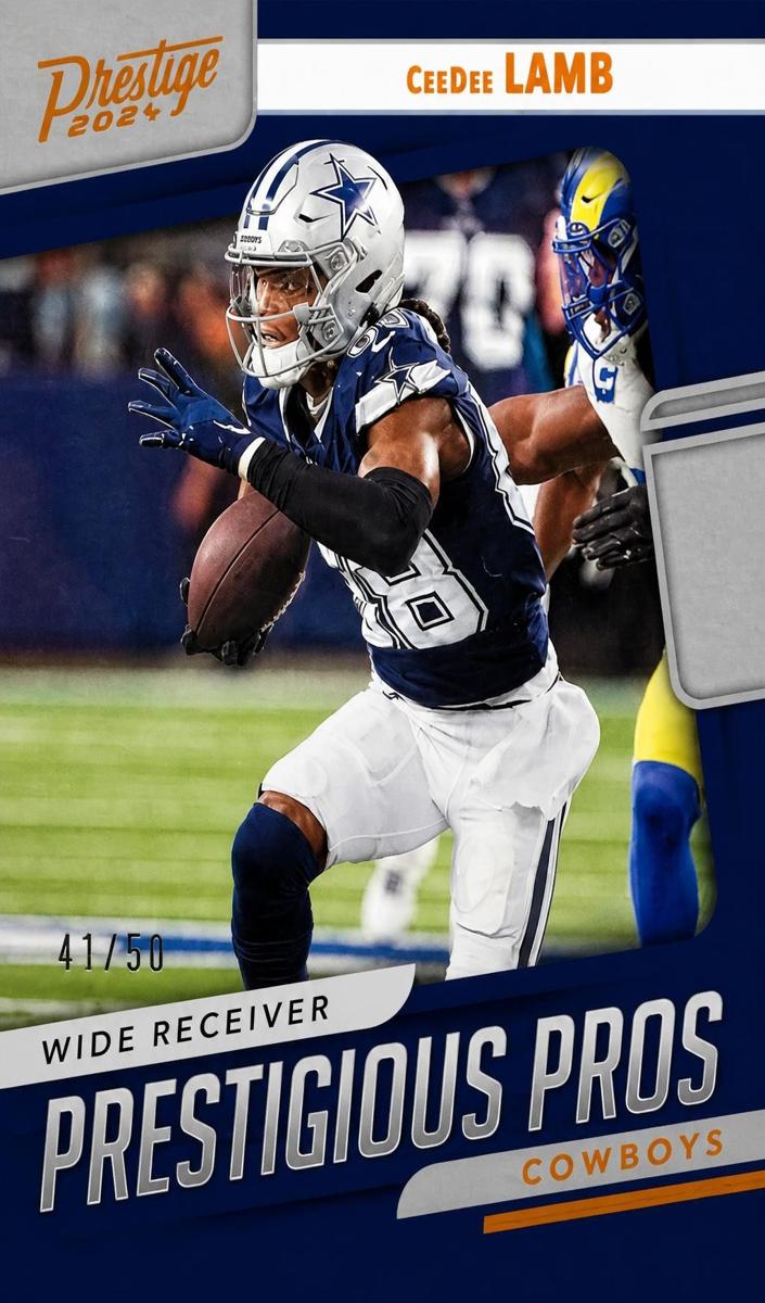 2024 Panini Prestige Football Xtra Points Orange CeeDee Lamb #PP-CLB