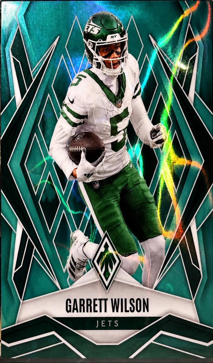 2025 Panini Phoenix Football Teal Lava Garrett Wilson #52