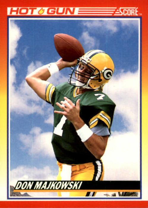 1990 Score Football Don Majkowski #315