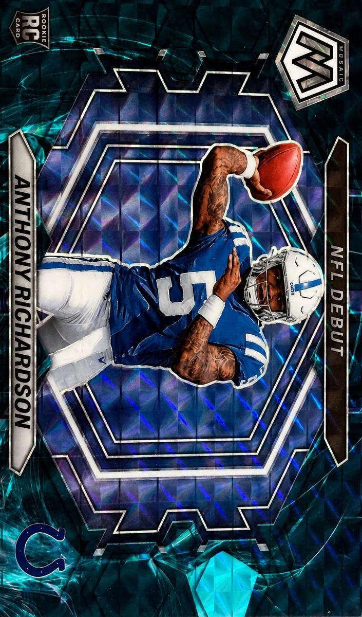 2023 Panini Mosaic Football Genesis Anthony Richardson #ND-5