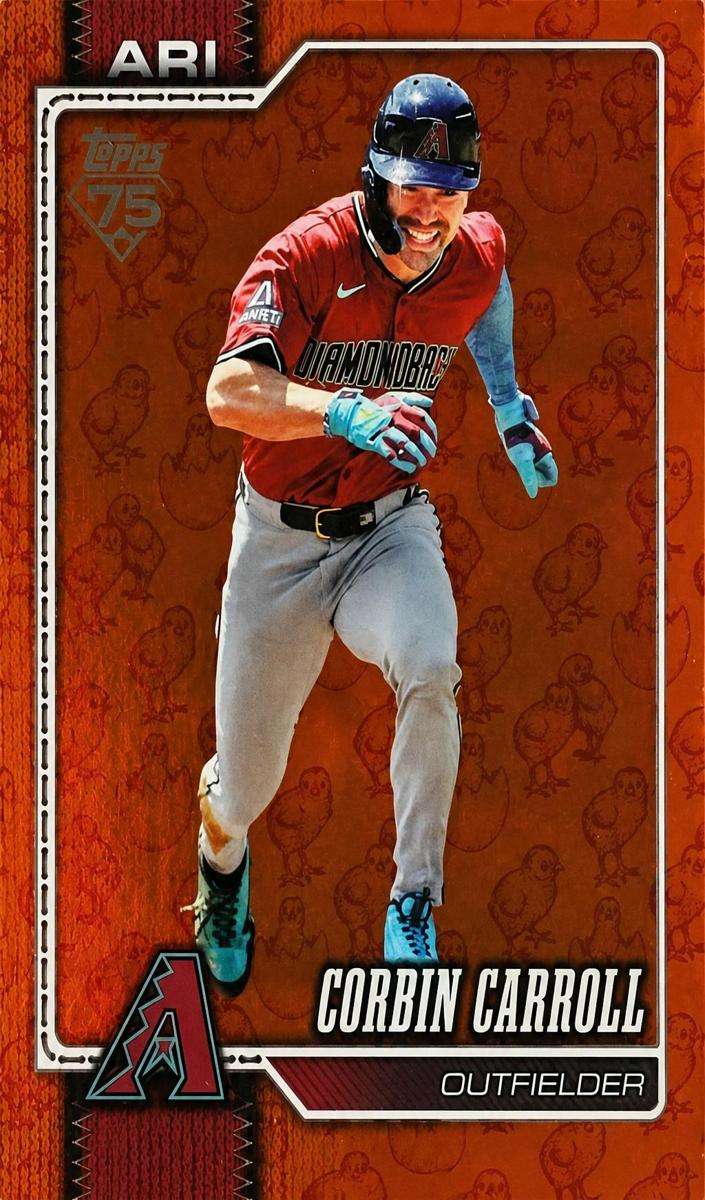 2026 Topps Baseball Chicks Corbin Carroll #314