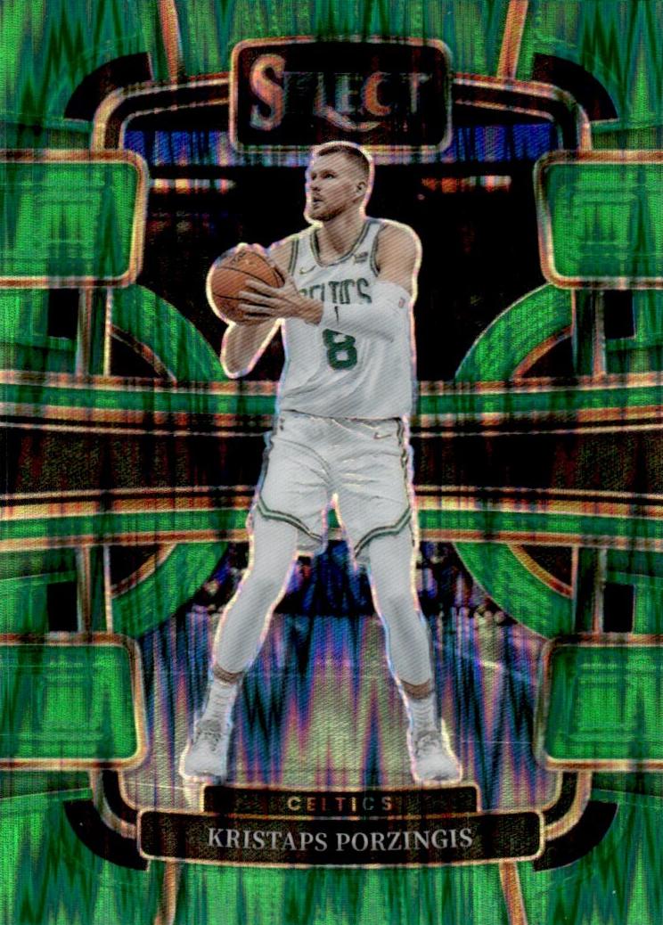 2023 Panini Select Basketball Green Shock Kristaps Porzingis #62